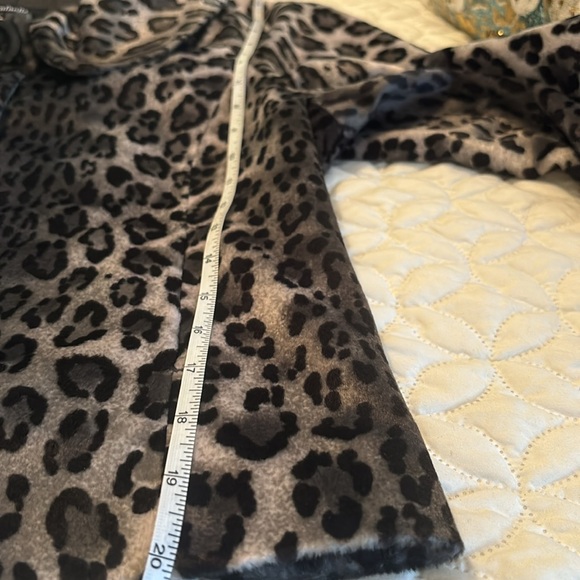 Rafaella Short Animal print 3/4 length sleeve Jacket size Large - Picture 9 of 10